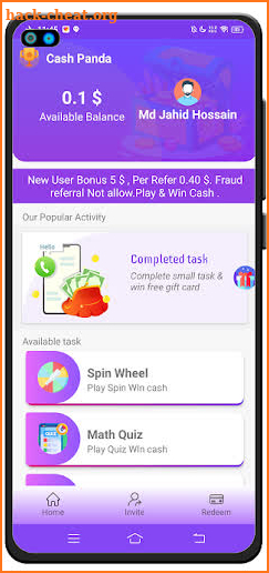 Bit Panda Rewards and Gift Cards screenshot
