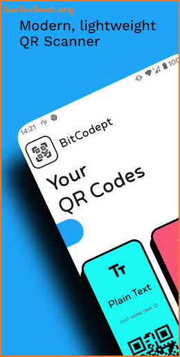 BitCodept - Modern QR Scanner screenshot