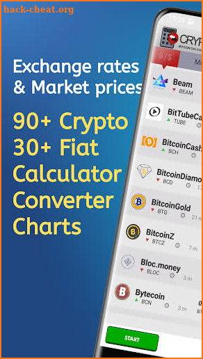Bitcoin & Crypto Calculator screenshot