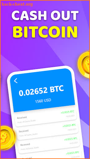 Bitcoin Candy - Sweet Bitcoin & Earn REAL Bitcoin screenshot