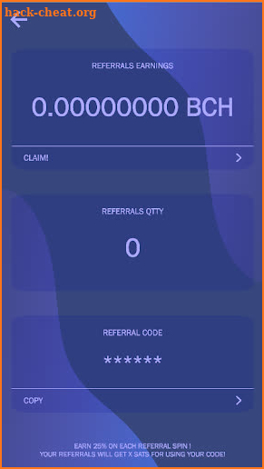 Bitcoin Cash Wheel screenshot