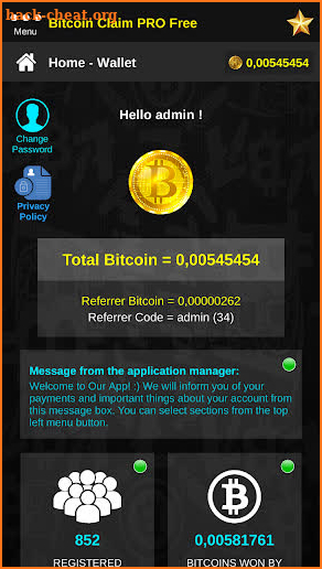 Bitcoin Claim Pro - Free BTC screenshot