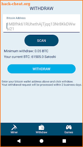 Bitcoin Cloud Mining - Cloud Server Mining Bitcoin screenshot
