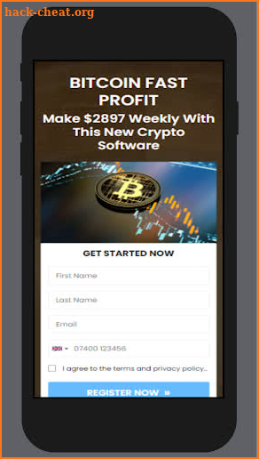Bitcoin fast profit screenshot