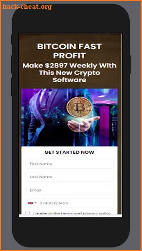 Bitcoin fast profit screenshot