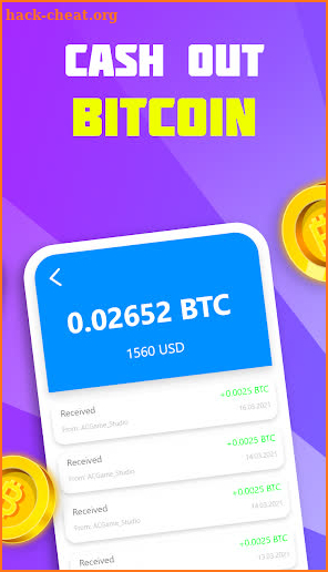 Bitcoin Hole -Free Bitcoin & Earn REAL Bitcoin screenshot