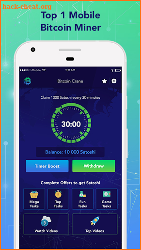 Bitcoin Maker - Free BTC Miner screenshot