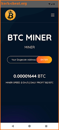 Bitcoin Miner screenshot