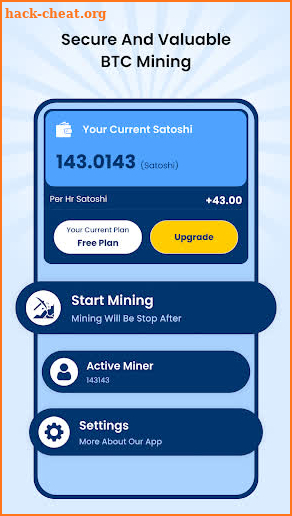 Bitcoin Miner - BTC Cloud Mine screenshot