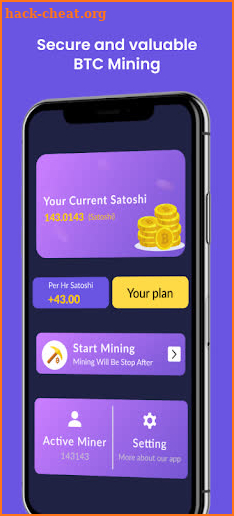 Bitcoin Miner - Cloud Mining screenshot