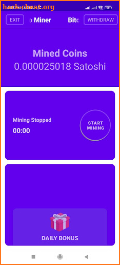 Bitcoin Miner - Crypto Miner screenshot