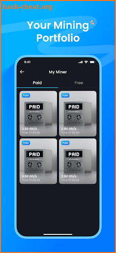 Bitcoin Miner: Eazy Mining screenshot
