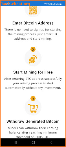 Bitcoin Mining Pool  Earnings screenshot