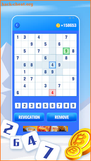 Bitcoin Sudoku-brain puzzle screenshot