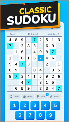 Bitcoin Sudoku - Get Real Free Bitcoin! screenshot