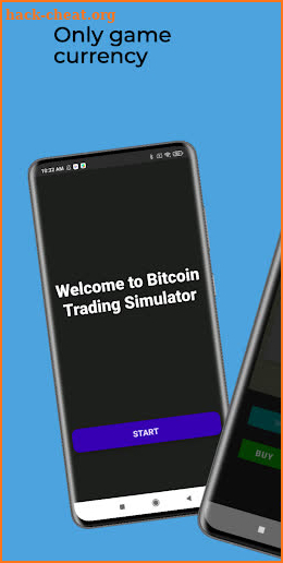 Bitcoin Trading Simulator screenshot