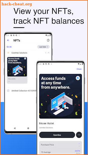 Bitcoin Wallet: Blockchain NFT screenshot