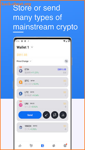 Bitcoin Wallet: Blockchain NFT screenshot