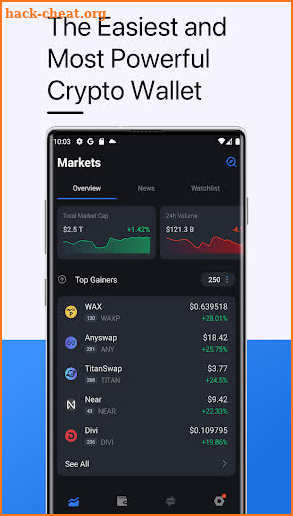 Bitcoin Wallet Market screenshot