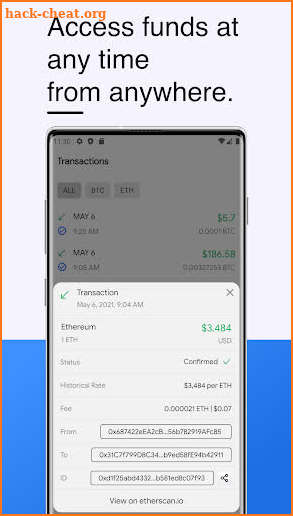Bitcoin Wallet Market screenshot