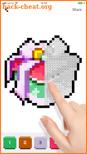 BitColor - Number Coloring Game 2018, pixel draw screenshot