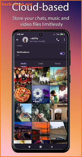 Bitel App messenger screenshot