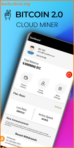 BitLoader | Btc Cloud Mining screenshot