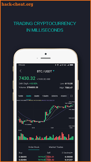 BitMart - Cryptocurrency Exchange screenshot