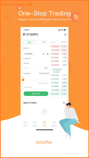 BitOffer-BTC Options Exchange，Free $10 screenshot