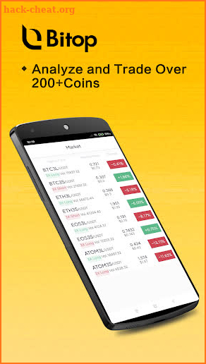 Bitop比特币交易平台-加密货币交易应用app screenshot