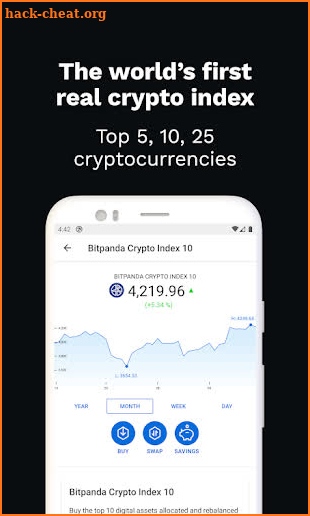 Bitpanda Wallet screenshot