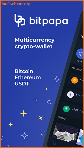 Bitpapa - Bitcoin, USDT wallet screenshot