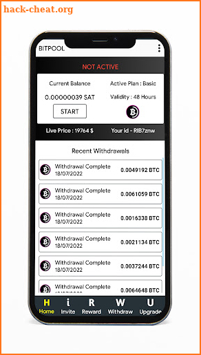 Bitpool Mining - Bitcoin Cloud screenshot