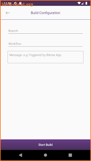 Bitrise App screenshot