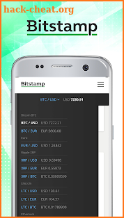 Bitstamp - Trading Platform / Buy and Sell Bitcoin screenshot
