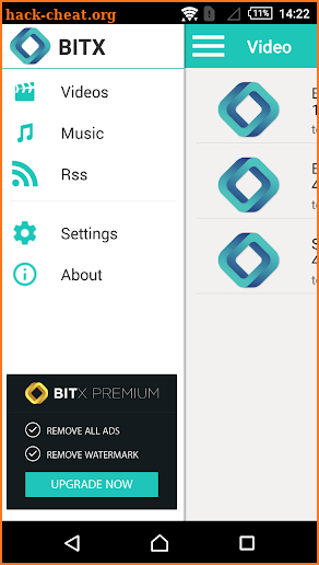 BitX Torrent Video Player screenshot