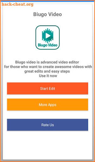 Biugo : Video Editor Effects screenshot