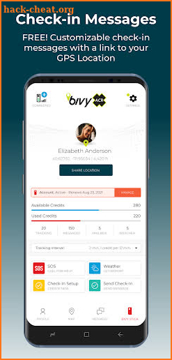 Bivy – Messaging & Navigation screenshot