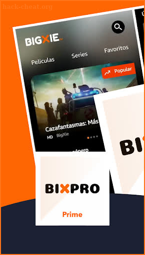 Bixpro prime peliculas series screenshot