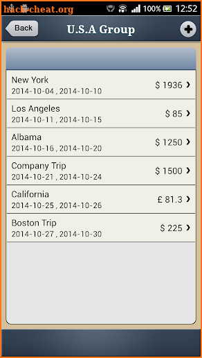 Biz Expense Tracker - Android screenshot