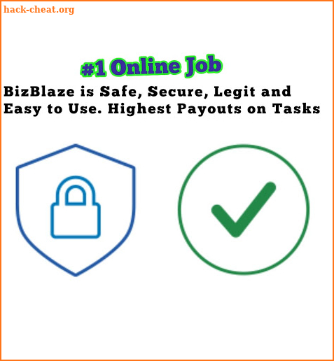 BizBlaze - Work Online Safe & Easy screenshot