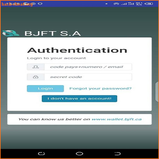 BJFT-WALLET screenshot