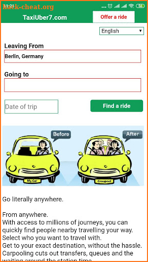 Blablataxi: Carpooling screenshot