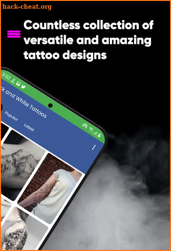 Black & White Tattoos Designs screenshot