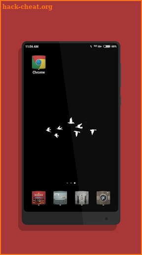 Black Background Wallpaper screenshot