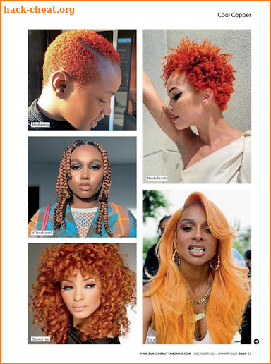 Black Beauty & Hair magazine screenshot