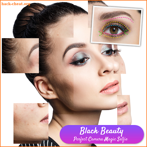 Black Beauty Makeup - Selfie Makeover screenshot