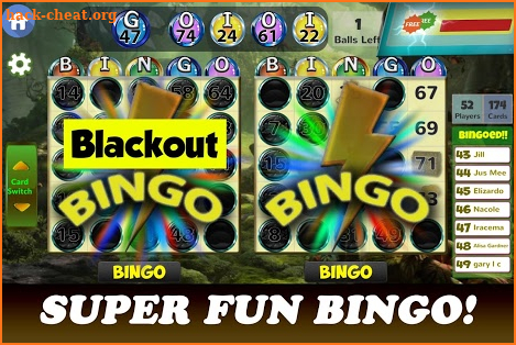 Black Bingo - Free Online Games screenshot
