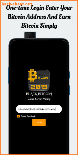 Black Bitcoin - Bitcoin Cloud Server Mining screenshot