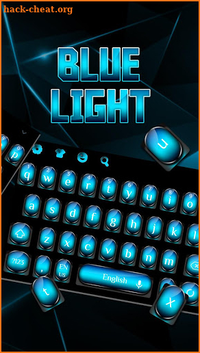 Black Blue Light Technology Keyboard screenshot